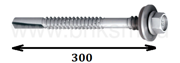 Саморез JT2-D-12H-5,5 6,3 x 300 E19